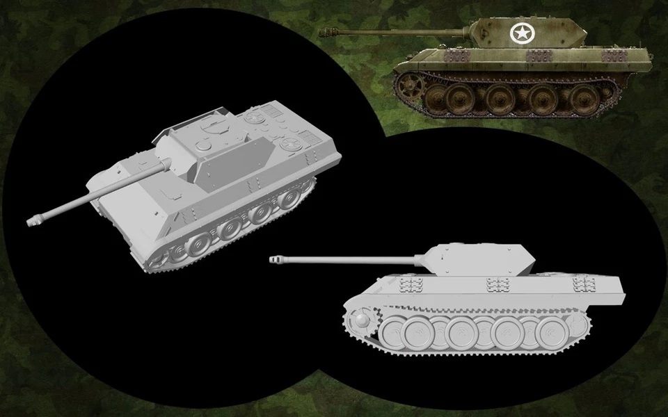 Kit maqueta para montar y pintar - Vehículo militar . PANTHER ERSATZ M-10 . 1/72 - Immagine 4 di 4