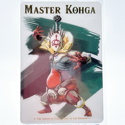 The Legend of Zelda Nintendo Card Twin Wafers Master Kohga Bandai