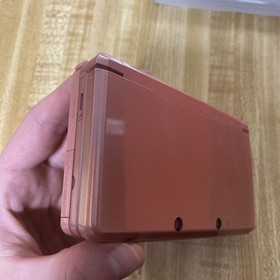 NICE CONSOLE Nintendo 3DS CTR-001 Pearl Pink w/ Original Box, Manual And Charger