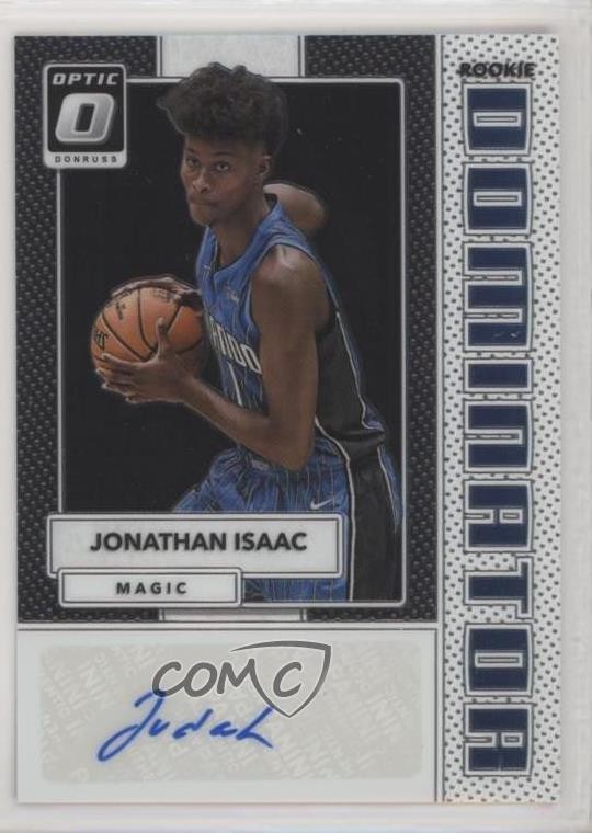 2017 Donruss Optic Rookie Dominator Signatures 46/49 Jonathan Isaac Auto RC 2d7