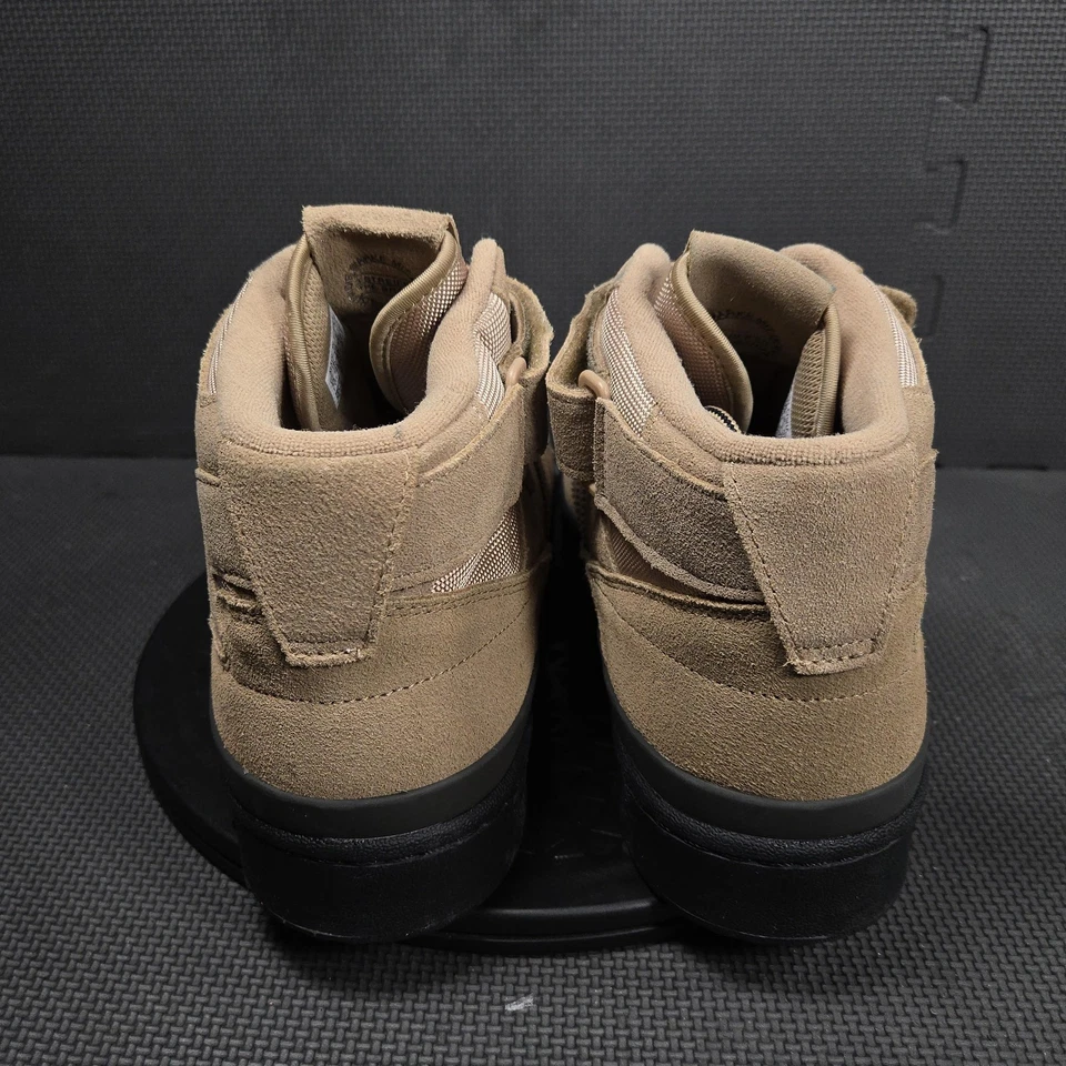 Tênis Adidas Adventure masculino tamanho 13 camurça marrom alça média externa cáqui GZ4629 - Imagem 4 de 4