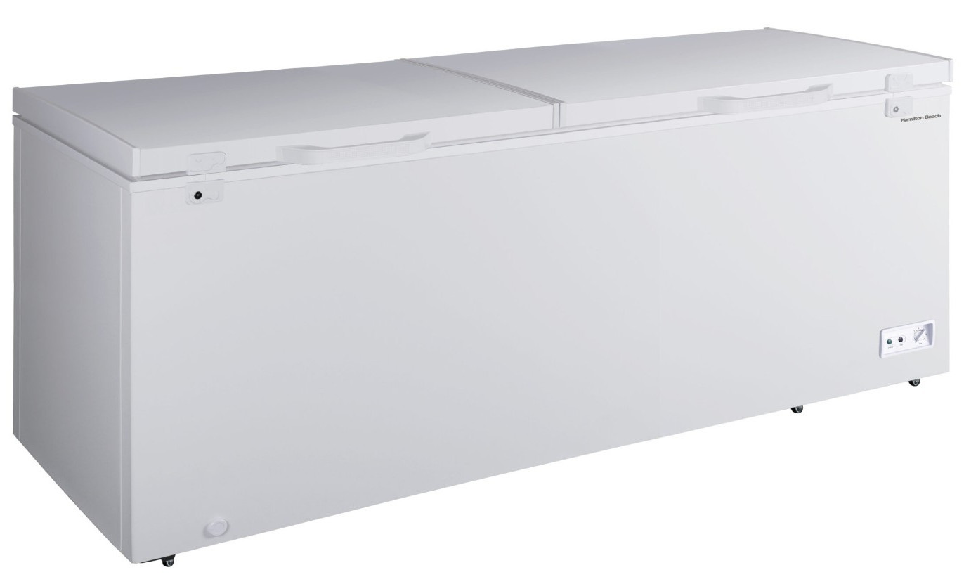 Hamilton Beach 25 Cu. Ft. Chest Freezer Double Doors Manual 