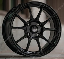 15 Zoll Schwarz SR9 Alufelgen passend für Peugeot 2008 206 207 208 3008 308 405 4x108