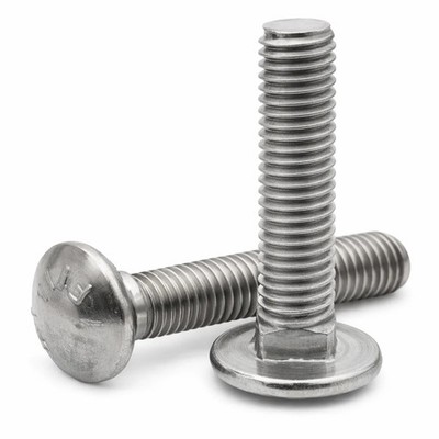 BULK BOX! 5/16''-18x9'' Carriage Bolts Coarse Stain A2 150pcs