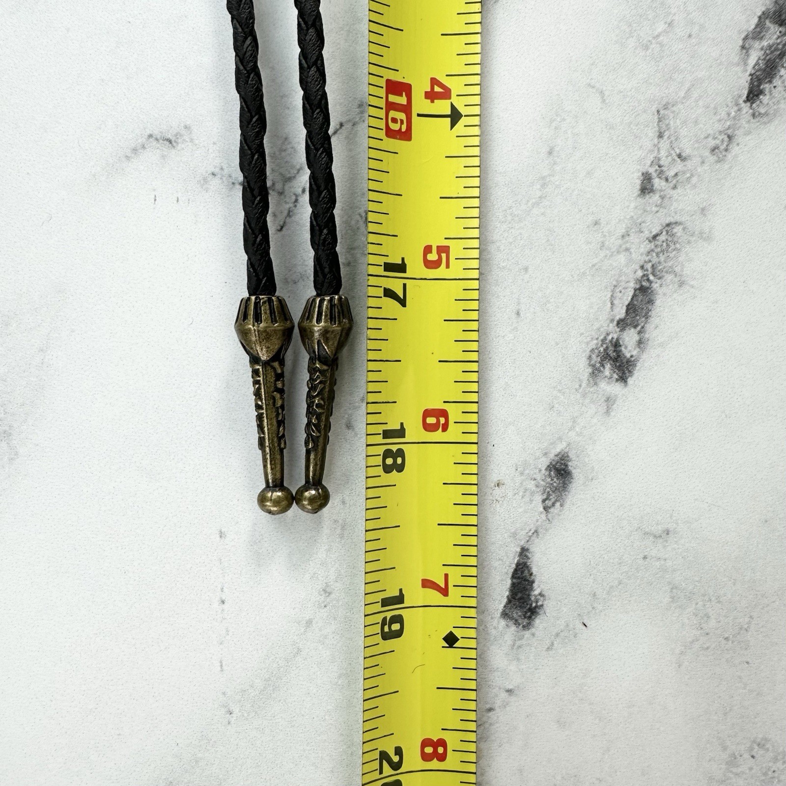 Stunning Jasper Agate Arrowhead Southwestern Bolo… - image 13