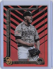 2025 Topps Update Jeremiah Estrada Holiday #US263 San Diego Padres