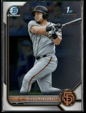 2022 Bowman #BCP-65 Diego Rincones Chrome Prospects