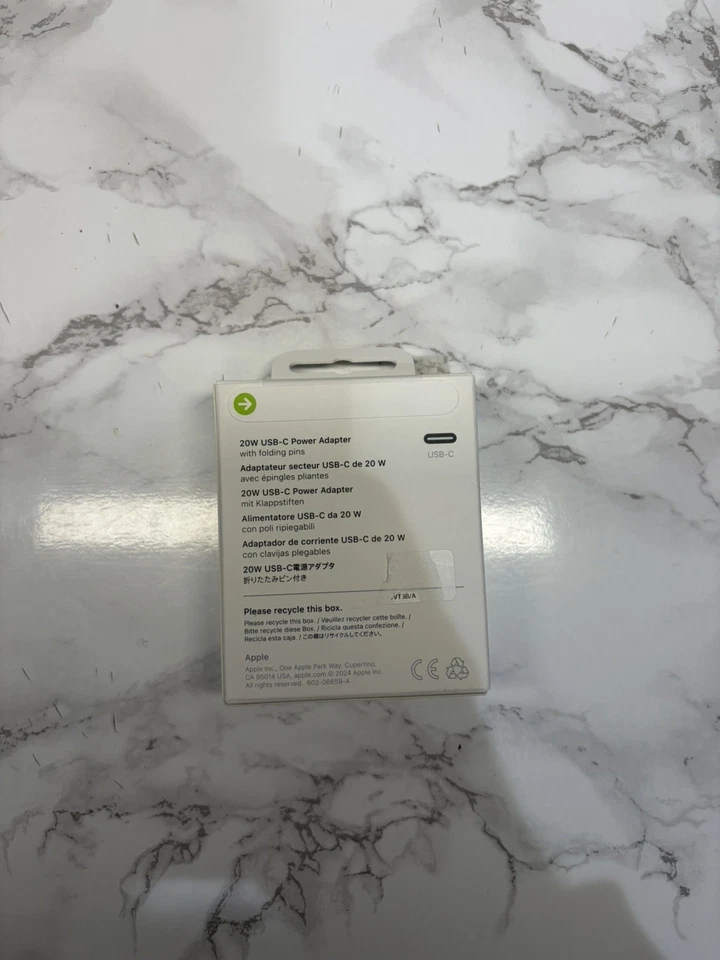 Apple USB-C Power Adapter Foldable UK Plug  - Image 3 of 4