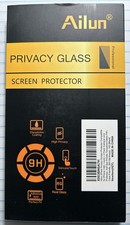 Ailun 2 Pack Privacy Glass Screen Protector for iPhone 14 6.1 in  2 Camera Lens
