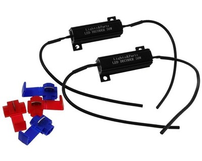 2x Lastwiderstand Widerstand CanBus LED Tagfahrlicht TFL Blinker Rückfahrlicht