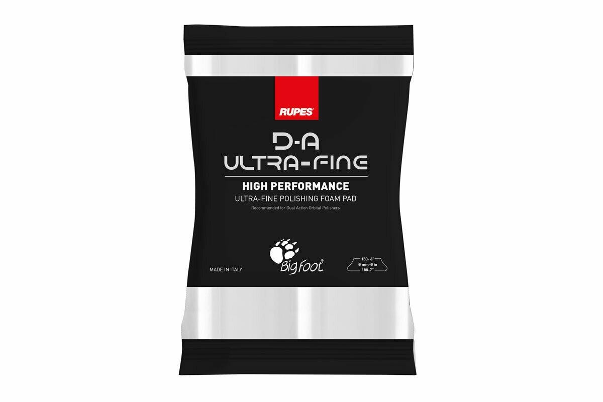 Rupes Bigfoot D-A UltraFine High Performance Foam Compound Pad White 180mm