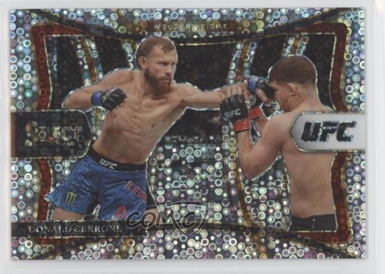 2021 Panini Select UFC Premier Level Disco Prizm Donald Cerrone #114 w5b