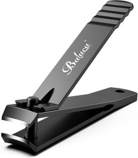 Curved Toenail Clipper for Thick Nails, Heavy Duty Stainless Steel Toe Nail Clip