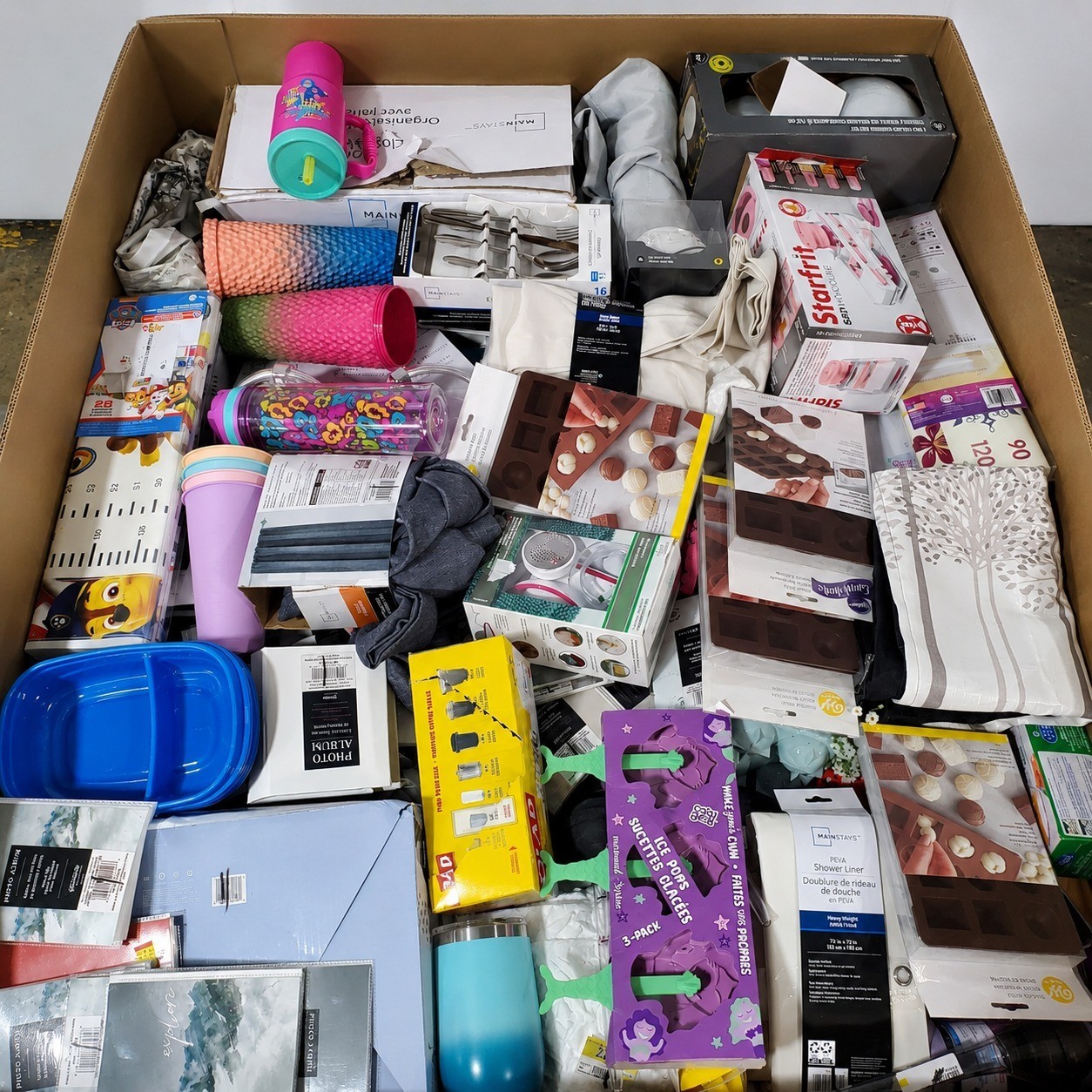 Amazon & Target Mystery Box with Household Supplies and Home Accessories