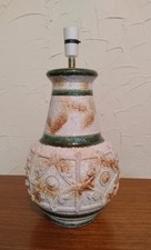 Vintage Italian Nuovo Rinascimento Extra Large Ceramic Table Lamp / Floor Lamp