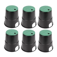 6 Pcs Electrical Splice Box, 6'' Diameter Underground Electrical Junction Box...