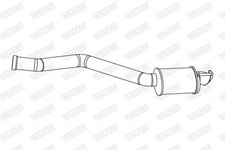 Endschalldämpfer 24332 WALKER für MERCEDES-BENZ C-KLASSE C-KLASSE T-Model Endschalldämpfer 24332 WALKER für MERCEDES-BENZ C-KLASSE C-KLASSE T-Model