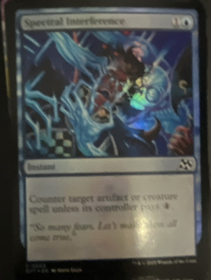Wizards of the Coast Spectral Interference MTG Blue Instant 1U English