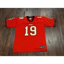Vintage Puma Tampa Bay Keyshawn Johnson #19 Jersey Mens Large NFL Football