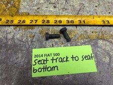 2012-2014 2 Door Fiat 500 Seat Track To Seat Bottom Bolts Set Of 2 2012-2014 2 Door Fiat 500 Seat Track To Seat Bottom Bolts Set Of 2