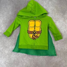 2014 Nickelodeon Teenage Mutant Ninja Turtles Hooded Sweatshirt w Cape 6/9 month