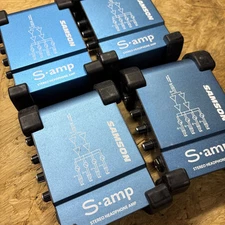 Samson S.amp Stereo Headphone Amp LOT OF 4