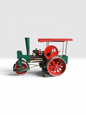 WILESCO D36 OLD SMOKY DAMPFWALZE OVP KOMPLETT ZUBEHOER KAUFBELEG 1982 TOPZUSTAND