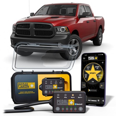 PEDAL COMMANDER Throttle Response Controller Compatible with Dodge Ram Truck ...