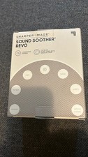 Sharper Image Sound Soother Revo White Noise Sound Machine 6 Sounds Travel Size