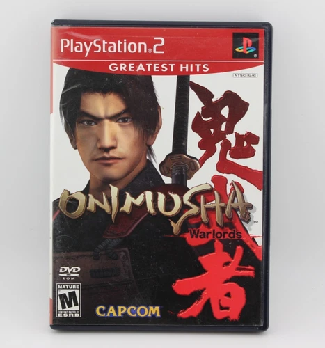 Onimusha Warlords Playstation 2 PS2 Greatest Hits CIB Complete TESTED