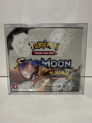 NEW & SEALED Pokemon Sun & Moon Burning Shadows Booster Box W/ Case