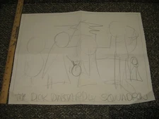 Wacky Races Club Kelloggs 1960s cereal box concept art C,Hanna Barbera cartoon