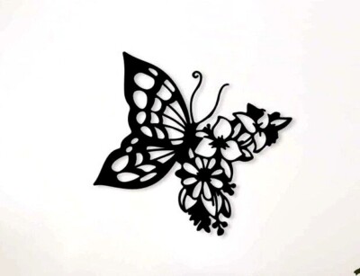 Pezzi Grandi Farfalle In Metallo Decorazioni Da Giardino Per Esterni Farfalla In Metallo Per Esterni Per Recinzioni Da Muro Blu E Giallo 90137244 - Foto 7