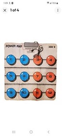 Nintendo NES Power Pad Double Sided Game Pad Controller Vintage Tested MANUAL
