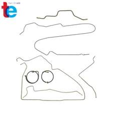 For Jeep Wrangler YJ 1987-1995 Power Disc Brake Line Kit Set W/o ABS