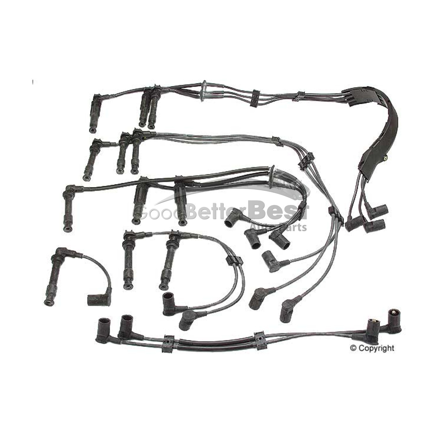 New Beru Spark Plug Wire Set ZE751 96460905000 for Porsche 911 | eBay