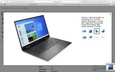 HP Envy x360 Convertible 15-eu0501sa 15.6" Full HD Screen AMD Ryzen 7 512gb RAM