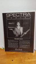 NANCY WILSON HEART SPECTRA GUITAR AMPLIFIERS 1984 PRINT AD 11 X 8.5   C2