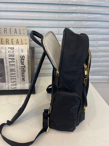 TUMI Voyageur Celina Backpack Black Travel, Business New gold zip outlet - Picture 6 of 6
