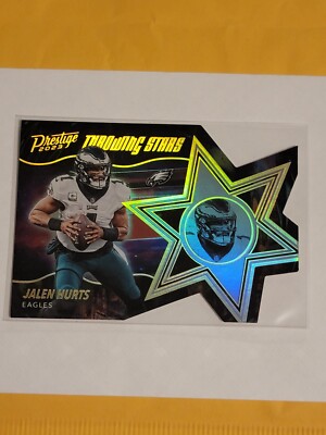 2023 Prestige Jalen Hurts Throwing Stars Case Hit Football Card Rare  |  eBay