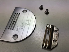 Single Needle Straight Stitch Rubber Fed-dog + Throat Plate + Linko Genuine