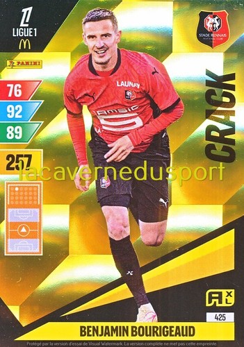 Carte à Collectionner Adrenalyn XL 2023/2024 - Desire Doué (Stade Rennais) #290 - Football Ligue 1 Panini