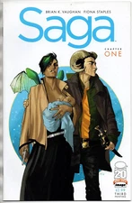 *SAGA #1 3RD PRINTING*IMAGE COMICS*FEB 2012*VF*TNC*
