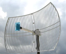 2.4GHz 24dBi WiFi Bluetooth Parabolic Dish Grid Antenna Assb in USA 2.3 2.5GHz