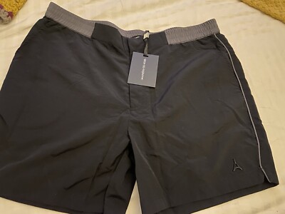 Maniere de Voir schwarze Badeshorts Kontrastbund neu mit Etikett 2xl
