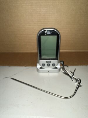 Hells Kitchen Wireless Meat Thermometer Temperature Probe BBQ Digital Grilling