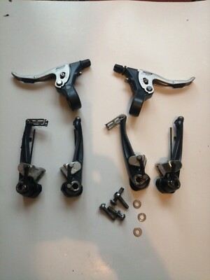 Retro Shimano LX BR-M570 V-brakes + levers brakeset front / rear