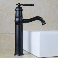 Black Oil Rubbed Brass Swivel Kitchen Basin Faucet Bathroom Sink Taps 2nf232