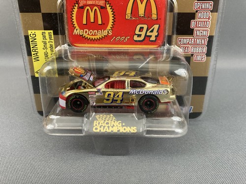 Racing Champions 1998 McDonald's #94 Bill Elliot Ford Diecast w/Tin S/N0894 NIB - Picture 2 of 8