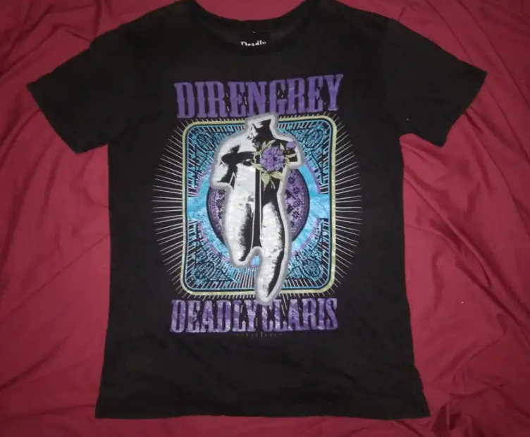 DIR EN GREY Tシャツ 2020 Official Dir En Grey tshirt Deadlyclaris metal band japan